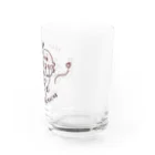 Famille de baleines(ファミールデバレーヌ)のマカロンおひるねまち Water Glass :right