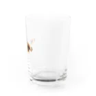 Kumibarcalow_のももとくるみ Water Glass :right