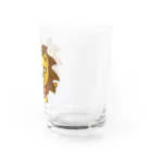 ブルックリンミートファクトリーのお肉持ってる「ライオンのガブリエル」 Water Glass :right