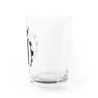 桃原のストライプドットりんご Water Glass :right