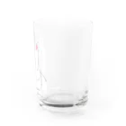 小鳥と映画館の白くて大きな猫 Water Glass :right