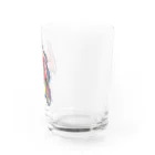 真奈美のカラフル おばけ Water Glass :right