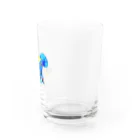 PoooompadoooourのGUPPY(ブルーネオンタキシード) Water Glass :right