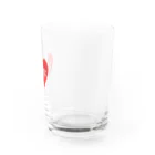 unixkaniのハートスマイル Water Glass :right
