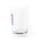 a_graphicのflower Water Glass :right