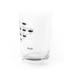 大田デザインのハージンの家系図 Water Glass :right