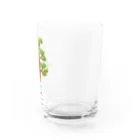 Danke Shoot Coffeeの瞑想の松（文字なし） Water Glass :right