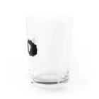 みっこのモノクロひつじ Water Glass :right