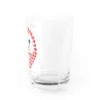 Niea999’s プチハッピー shopのだるまハート 1 Water Glass :right