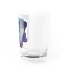 めだかのお店の夏バテのくまさん Water Glass :right