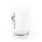 (^ω^)∩　　よ⊃の飛び出すな坊や Water Glass :right