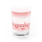 モノツクルヒト　Fuku～ふく～の競馬  赤 Water Glass :right