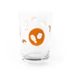 すずきいときちのさらまんだーとハリネズミ Water Glass :right