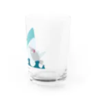 きまぐれの食べてるサメくん Water Glass :right