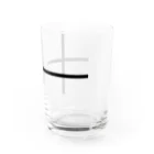 e-shirtsのろざりお（くろ） Water Glass :right