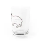 キッズモード某のカピバラとベレー帽 Water Glass :right