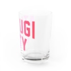 JIMOTO Wear Local Japanの厚木市 ATSUGI CITY Water Glass :right