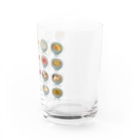 猫と釣り人のMENU_1C_Y Water Glass :right