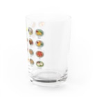 猫と釣り人のMENU_2C_Y Water Glass :right
