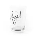 SANKAKU DESIGN STOREのGood Bye! モダン黒 Water Glass :right