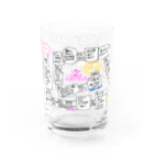 Yamawaki17のすごいろくコップ（背景透明） Water Glass :right