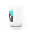 やつはし農園のパンダとパー子ともち太 Water Glass :right