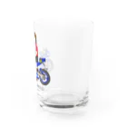 GREAT 7のバイク女子 Water Glass :right