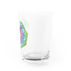 柄パゴスのねこまんだら（Rainbow） Water Glass :right