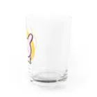 mozu-Illustrationのらピーちゃん Water Glass :right