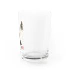 Rigelの江戸の花子供遊び 三番組き組 Water Glass :right