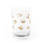 chippokeの柴犬いっぱい Water Glass :right