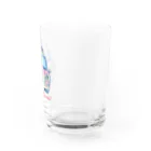 GUTARANS SHOPのタクシードライバー猫 Water Glass :right