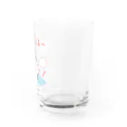 イラストクラウドのいきかえる低気圧めまいちゃん Water Glass :right