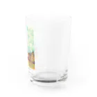 ふわりの絵画のような街（冬色） Water Glass :right