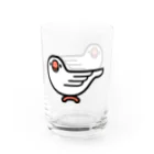 ぴぐまりおん （文鳥の園）のおでかけ文鳥　コップ Water Glass :right