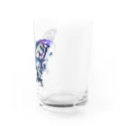 chicodeza by suzuriの墨蝶々 Water Glass :right