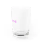 あっちゃん☆ストアのあっちゃん☆ねるロゴ Water Glass :right