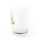 麒麟とかいてシカソレカリンのシカソレーズ Water Glass :right