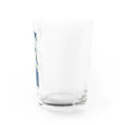 琉璃色クリエイトの蒼の天使（祈り） Water Glass :right