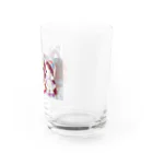 あみぐるどーるグッズSHOPのプチあみぐるどーる　3人並んで！ Water Glass :right