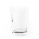 ころろのインターネットの青 Water Glass :right