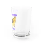 テル©️爬虫類 イラスト グッズ 【TERU★TSUN Common destiny】のピーターズバンデッドスキンク Water Glass :right