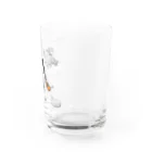 snaggedgorillaの空飛ぶクサフグ Water Glass :right