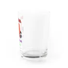 横浜 大口 宝明楼のRed Devil君 Water Glass :right