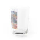 catanorynecoの青い鳥がなくとき -夕焼け- Water Glass :right