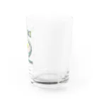 猫と釣り人のタマゴカケゴハン(ドット絵) Water Glass :right