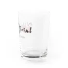 asobi_dramaticの『Witch Trial 卒業ライブ殺人事件』ロゴ Water Glass :right