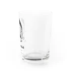 あみぐるどーるグッズSHOPのあみぐるどーるロゴデザイン Water Glass :right