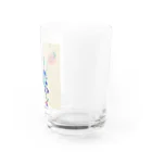 ニュー水青の烏瓜くらげ Water Glass :right