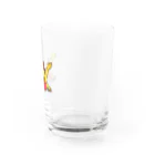 ぽたおのおみせのきいろの赤パンツ Water Glass :right